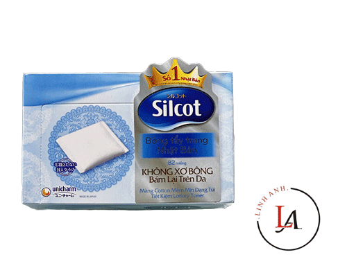 Bông tẩy trang Silcot Nhật 70 miếng